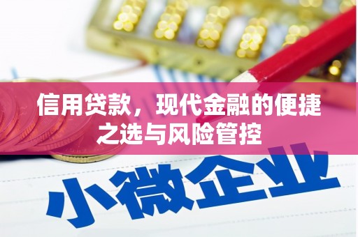 文峰信用贷款，现代金融的便捷之选与风险管控