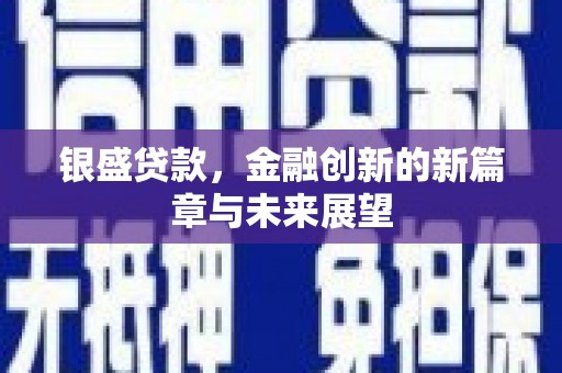 文峰银盛贷款，金融创新的新篇章与未来展望