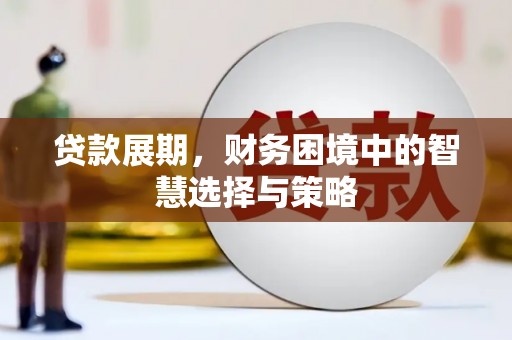 文峰贷款展期，财务困境中的智慧选择与策略