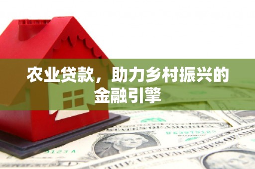 文峰农业贷款，助力乡村振兴的金融引擎