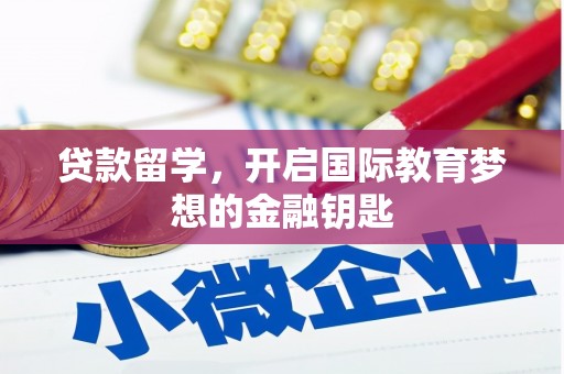 文峰贷款留学，开启国际教育梦想的金融钥匙