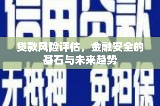 文峰贷款风险评估，金融安全的基石与未来趋势