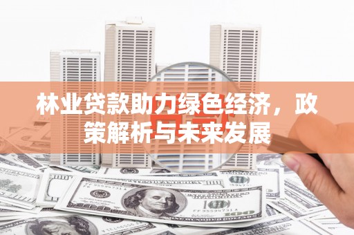 文峰林业贷款助力绿色经济，政策解析与未来发展