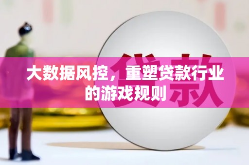 文峰大数据风控，重塑贷款行业的游戏规则
