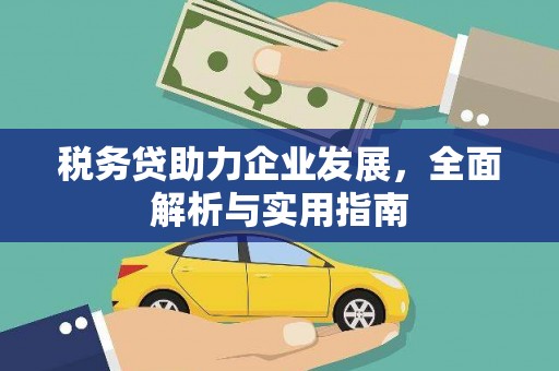 文峰税务贷助力企业发展，全面解析与实用指南