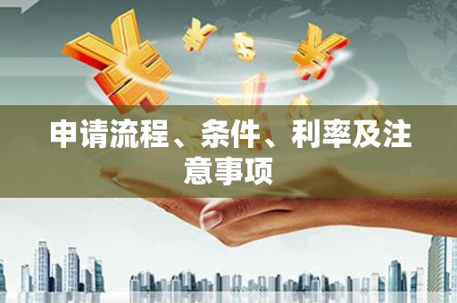 文峰申请流程、条件、利率及注意事项