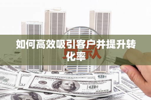 文峰如何高效吸引客户并提升转化率