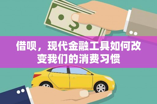 文峰借呗，现代金融工具如何改变我们的消费习惯