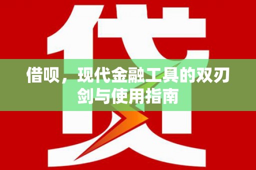 文峰借呗，现代金融工具的双刃剑与使用指南