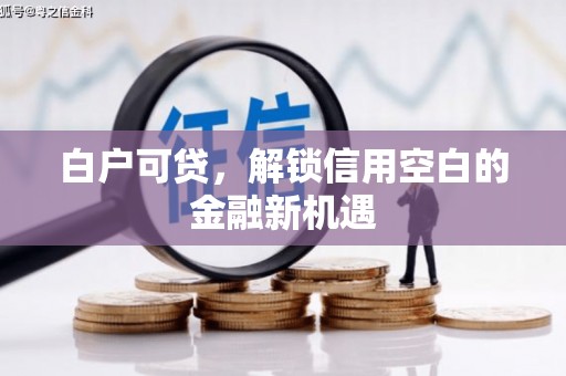 文峰白户可贷，解锁信用空白的金融新机遇
