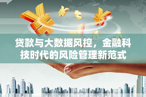 文峰贷款与大数据风控，金融科技时代的风险管理新范式