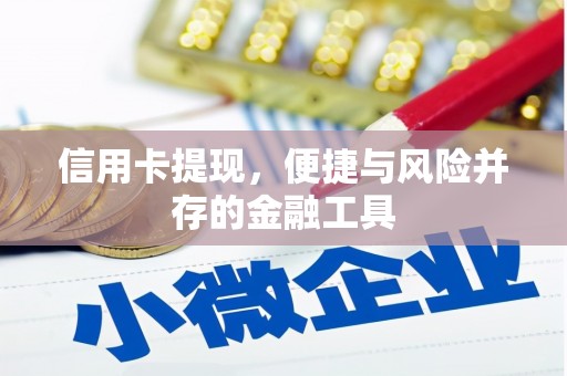 文峰信用卡提现，便捷与风险并存的金融工具