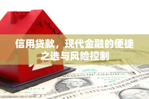 文峰信用贷款，现代金融的便捷之选与风险控制
