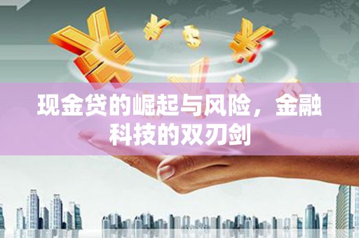 文峰现金贷的崛起与风险，金融科技的双刃剑
