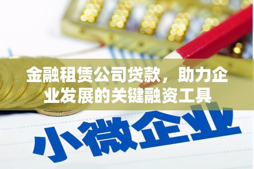 文峰金融租赁公司贷款，助力企业发展的关键融资工具