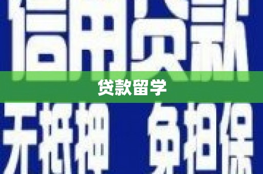 文峰贷款留学