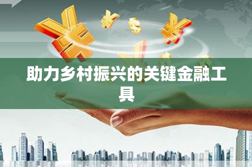 文峰助力乡村振兴的关键金融工具