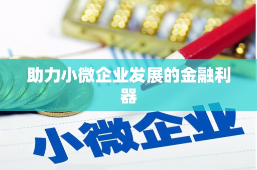 文峰助力小微企业发展的金融利器