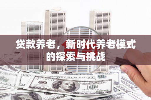 文峰贷款养老，新时代养老模式的探索与挑战