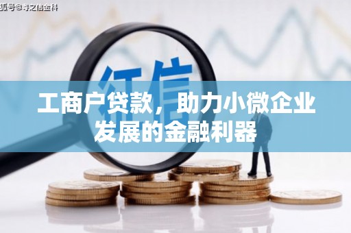 文峰工商户贷款，助力小微企业发展的金融利器