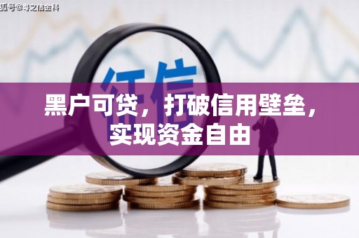 文峰黑户可贷，打破信用壁垒，实现资金自由