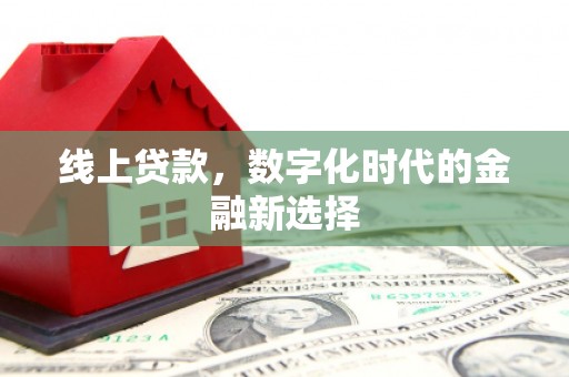 文峰线上贷款，数字化时代的金融新选择