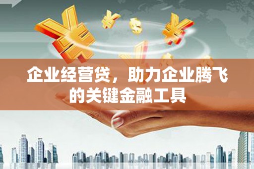 文峰企业经营贷，助力企业腾飞的关键金融工具