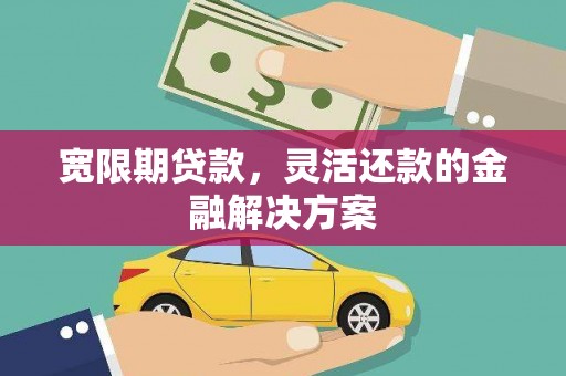 文峰宽限期贷款，灵活还款的金融解决方案