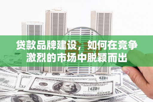 文峰贷款品牌建设，如何在竞争激烈的市场中脱颖而出