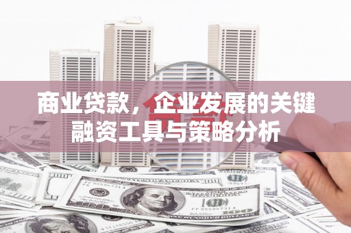 文峰商业贷款，企业发展的关键融资工具与策略分析
