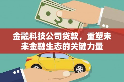 文峰金融科技公司贷款，重塑未来金融生态的关键力量