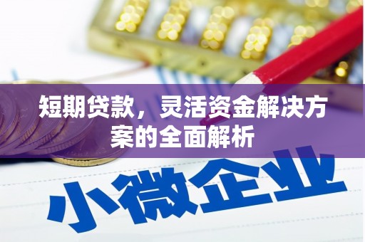 文峰短期贷款，灵活资金解决方案的全面解析
