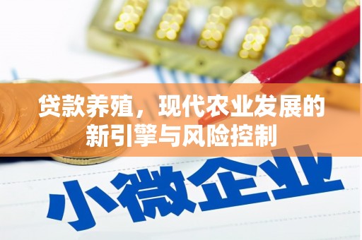 文峰贷款养殖，现代农业发展的新引擎与风险控制