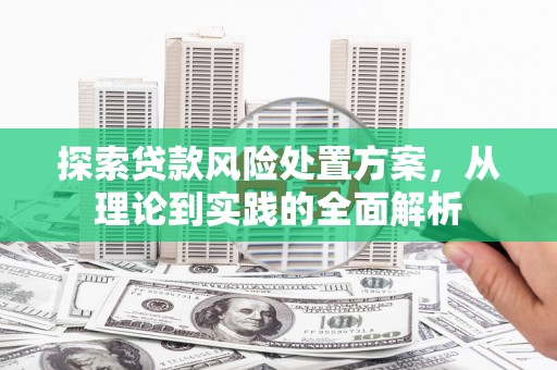 文峰探索贷款风险处置方案，从理论到实践的全面解析