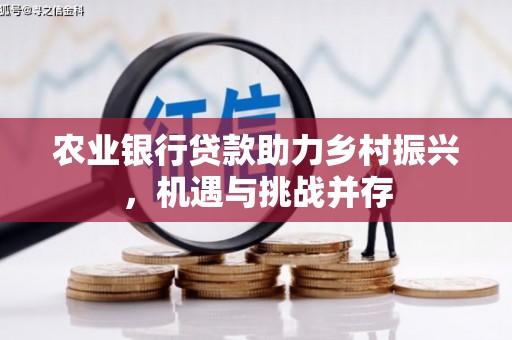 文峰农业银行贷款助力乡村振兴，机遇与挑战并存