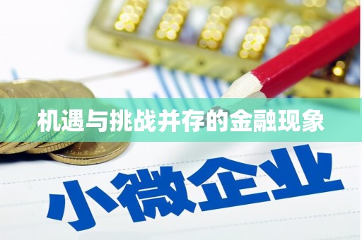 文峰机遇与挑战并存的金融现象