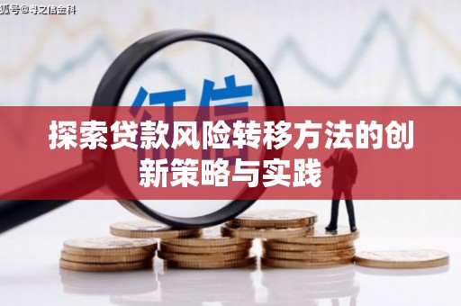 文峰探索贷款风险转移方法的创新策略与实践